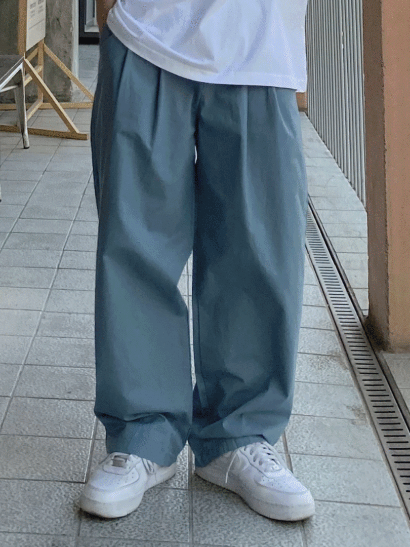 Nell pintuck wide pants